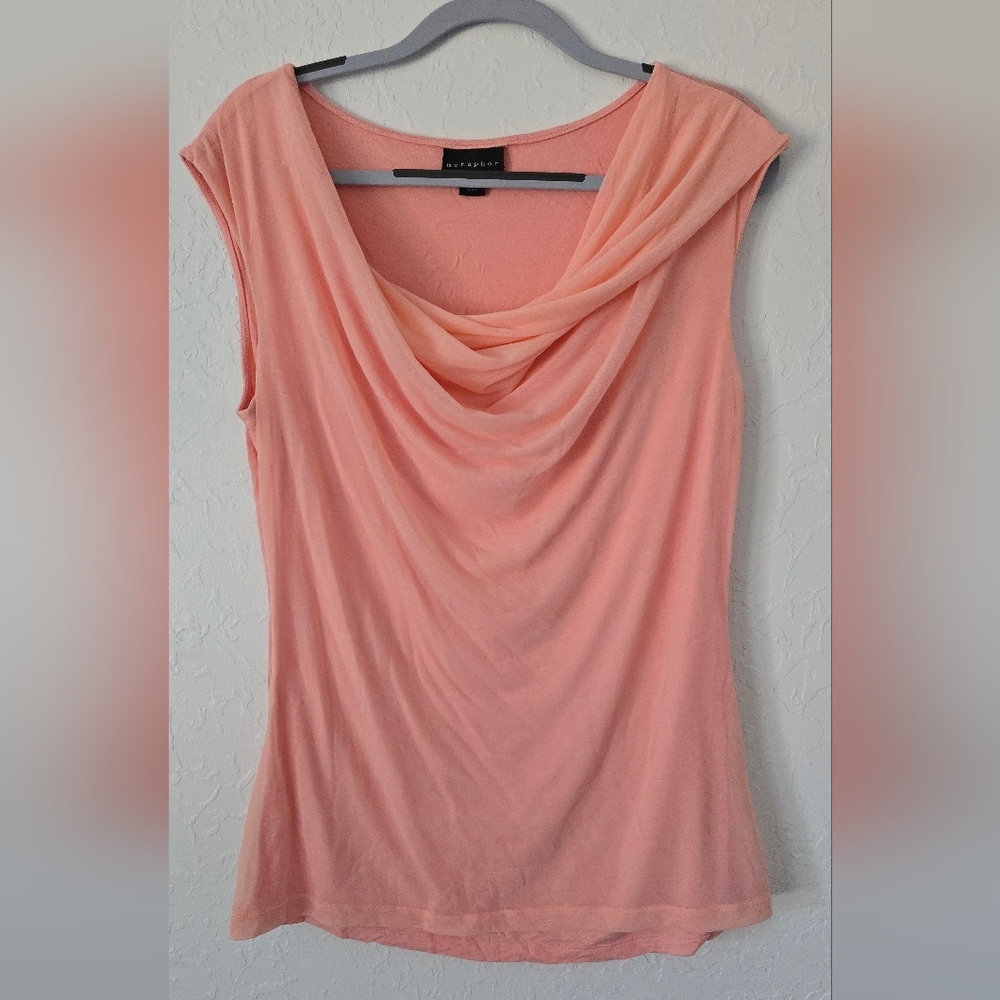 Peach blouse size XL